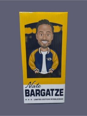 Nate Bargatze Limited Edition Yellow Bobblehead